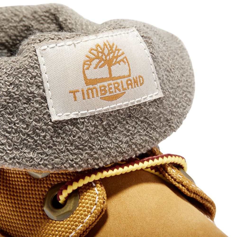 Timberland Kids Sneakers Junior Courma Roll-Top Boots - Brown - India EX6084192